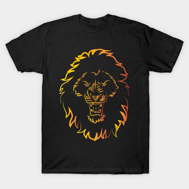 Growling Majesty T-Shirt by Arcanum Luxxe Store